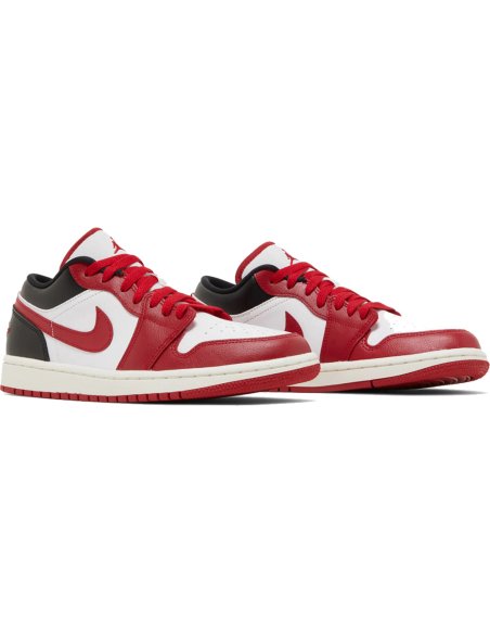 Air Jordan 1 Low White Gym Red with high quality,best top AIR JORDAN 1 LOW