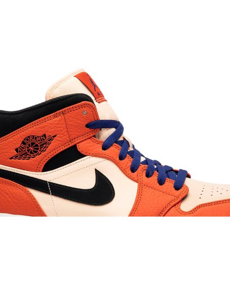 AIR JORDAN 1 RETRO MID SE TEAM ORANGE with high quality,best top AIR JORDAN 1  MID
