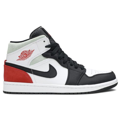 AIR JORDAN 1 MID SE RED BLACK TOE with high quality,best top AIR JORDAN 1  MID