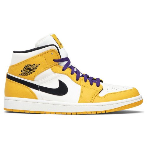 AIR JORDAN 1 MID LAKERS with high quality,best top AIR JORDAN 1  MID