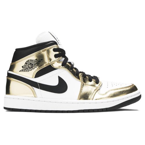 AIR JORDAN 1 MID SE METALLIC GOLD with high quality,best top AIR JORDAN 1  MID