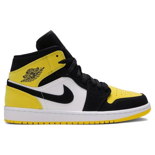 AIR JORDAN 1 MID SE YELLOW TOE with high quality,best top AIR JORDAN 1  MID