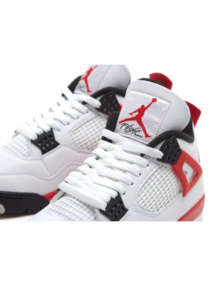 Air Jordan 4 Retro Red Cement with high quality,best top AIR JORDAN 4