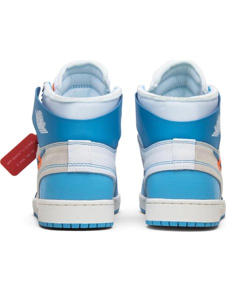 OffWhite x Air Jordan 1 Retro High OG UNC with high quality,best top OFF-WHITE