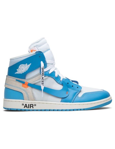 OffWhite x Air Jordan 1 Retro High OG UNC with high quality,best top OFF-WHITE