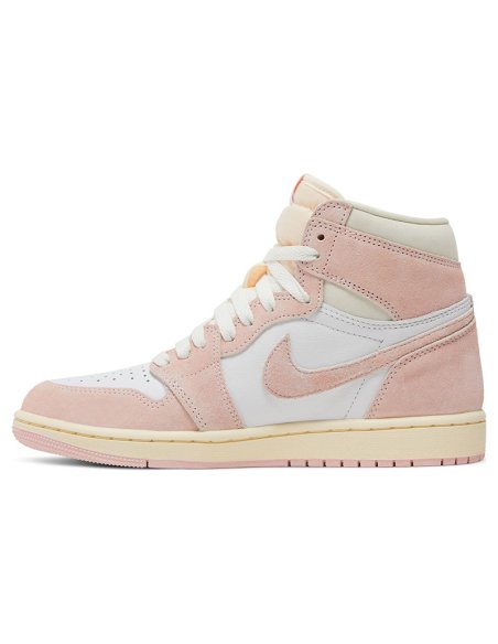 AIR JORDAN 1 RETRO HIGH OG WASHED PINK with high quality,best top AIR JORDAN 1 HIGH