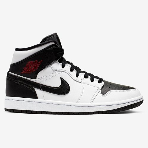 AIR JORDAN 1 MID WHITE BLACK with high quality,best top AIR JORDAN 1  MID