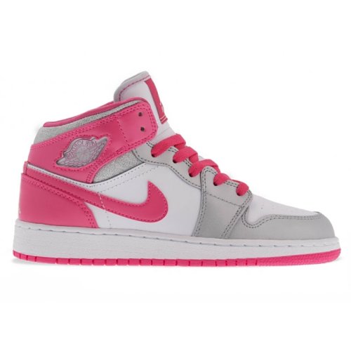 AIR JORDAN 1 MID GS PLATINUM PINK with high quality,best top AIR JORDAN 1  MID