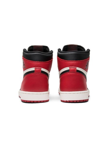 AIR JORDAN 1 RETRO HIGH OG BRED TOE with high quality,best top AIR JORDAN 1 HIGH