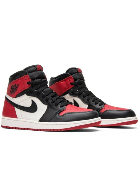 AIR JORDAN 1 RETRO HIGH OG BRED TOE with high quality,best top AIR JORDAN 1 HIGH