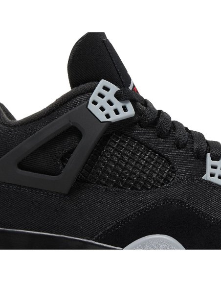 AIR JORDAN 4 RETRO BLACK CANVAS with high quality,best top AIR JORDAN 4
