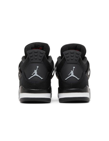 AIR JORDAN 4 RETRO BLACK CANVAS with high quality,best top AIR JORDAN 4