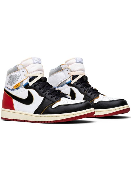 FLAWED UNION X AJ1 NO QC with high quality,best top AIR JORDAN 1 HIGH