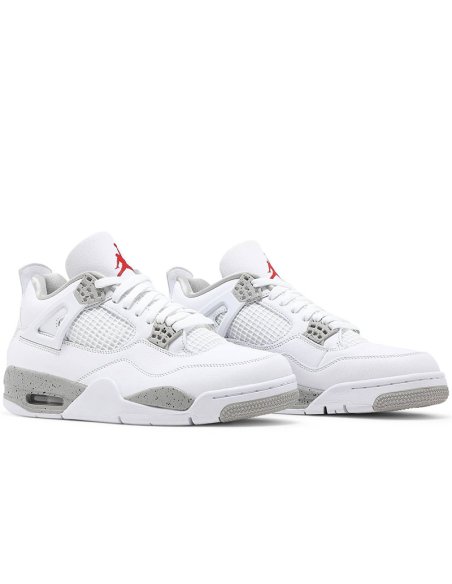 AIR JORDAN 4 RETRO WHITE OREO with high quality,best top AIR JORDAN 4