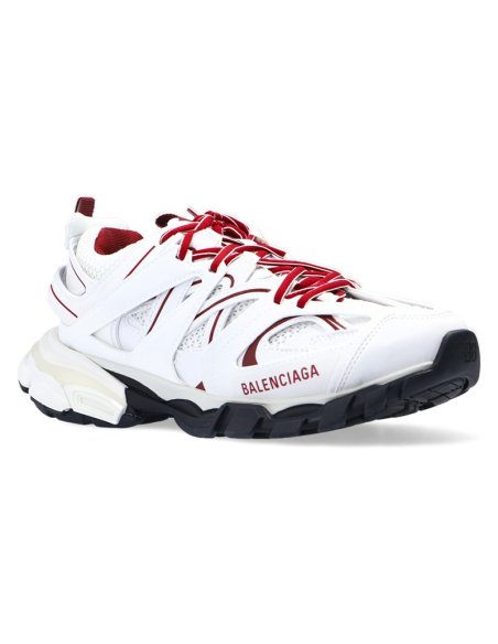 BALENCIAGA TRACK WHITE RED,BALENCIAGA TRACK