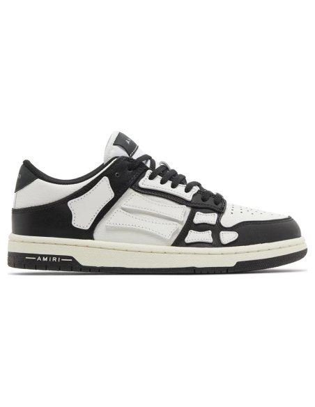 Amiri Skel Top Low Black White,AMIRI