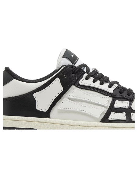 Amiri Skel Top Low Black White,AMIRI
