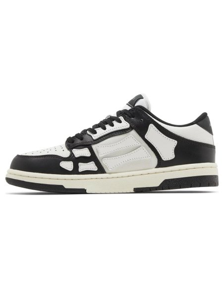 Amiri Skel Top Low Black White,AMIRI