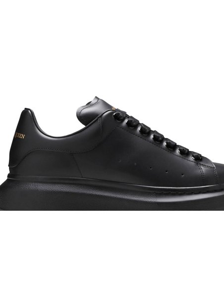 Alexander McQueen Oversized Sneaker All Black,ALEXANDER MCQUEEN