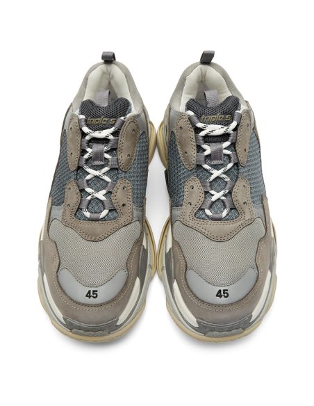 BALENCIAGA TRIPLE S GREY BLACK,