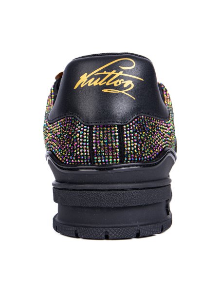 Louis Vuitton Trainer Black Crystals 1A815L,LV Trainer