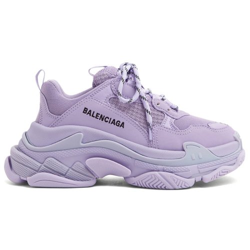Balenciaga Wmns Triple S Sneakers Purple,BALENCIAGA TRIPLE S