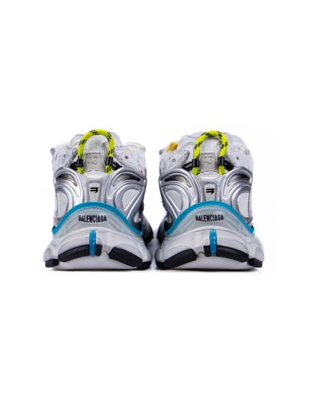 Balenciaga Runner Sneaker Worn-Out - White Multi-Color,Balenciaga Runner