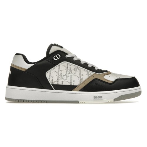 Dior B27 Low Dior Oblique Galaxy - Black White Beige,DIOR B27