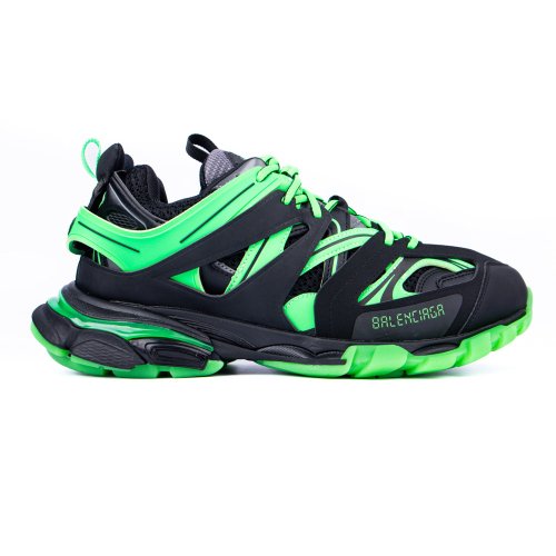 Balenciaga Track Trainer Sneaker Black Green,BALENCIAGA TRACK