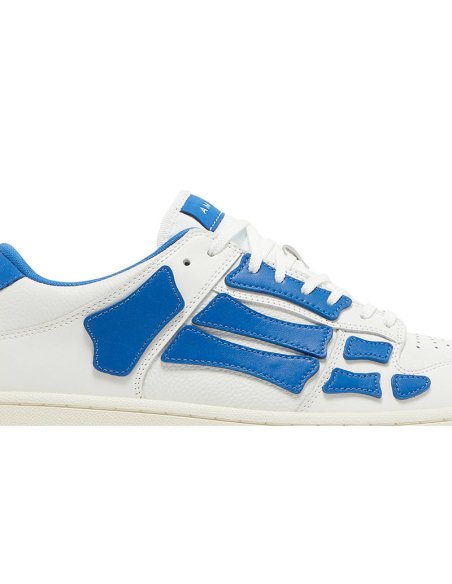 Amiri Skel Top Low White Blue,AMIRI