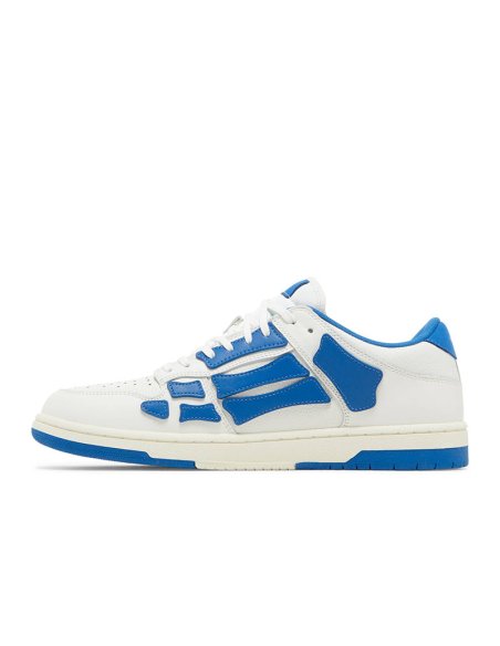 Amiri Skel Top Low White Blue,AMIRI