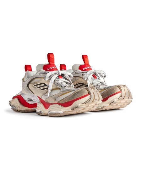 Balenciaga Cargo Sneaker in beige, grey and red,BALENCIAGA CARGO