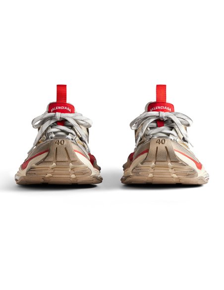Balenciaga Cargo Sneaker in beige, grey and red,BALENCIAGA CARGO