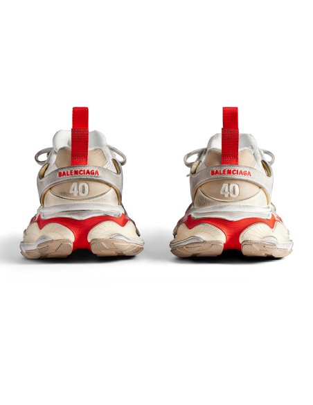Balenciaga Cargo Sneaker in beige, grey and red,BALENCIAGA CARGO