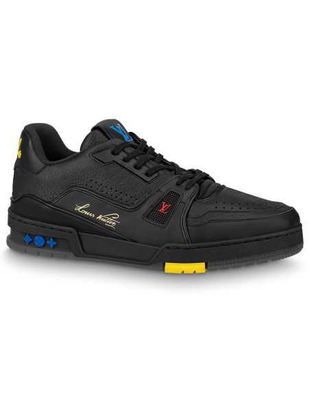 Louis Vuitton Trainer Black Signature,LV Trainer
