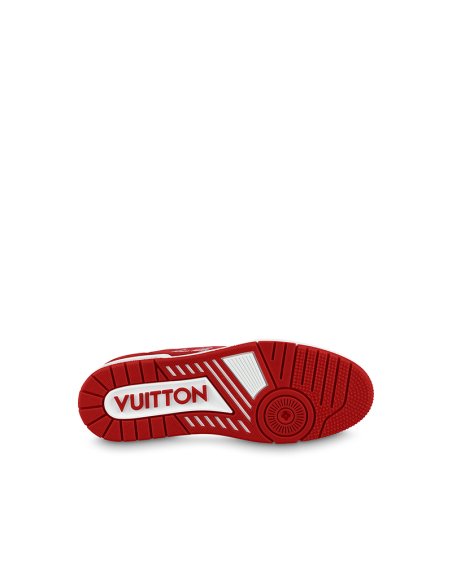 Louis Vuitton Trainer 54 Signature Red White,LV Trainer