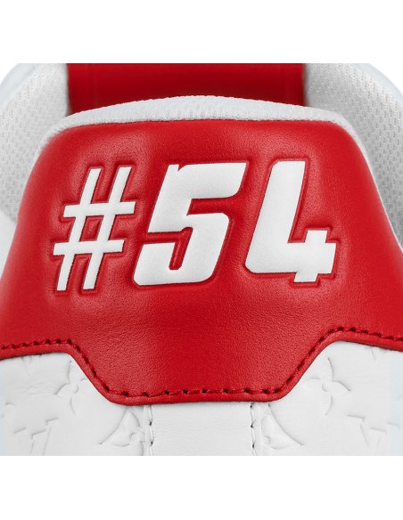 Louis Vuitton Trainer 54 Signature Red White,LV Trainer