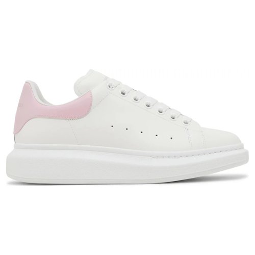 Alexander McQueen Oversized Sneaker White Pink,ALEXANDER MCQUEEN
