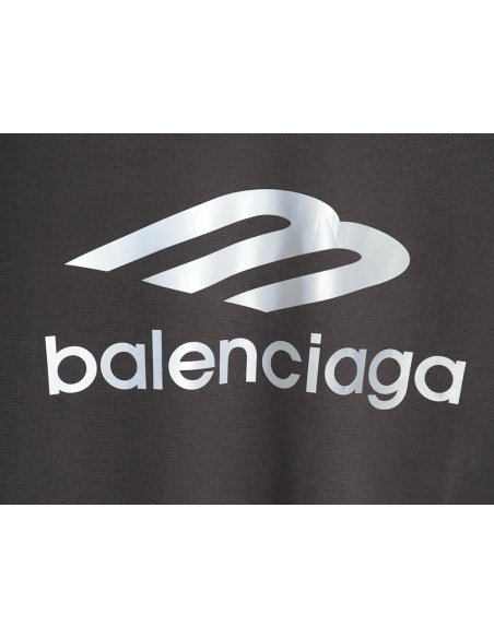 Balenciaga 3B printed V-neck long-sleeved ski T-shirt TSK1,Balenciaga