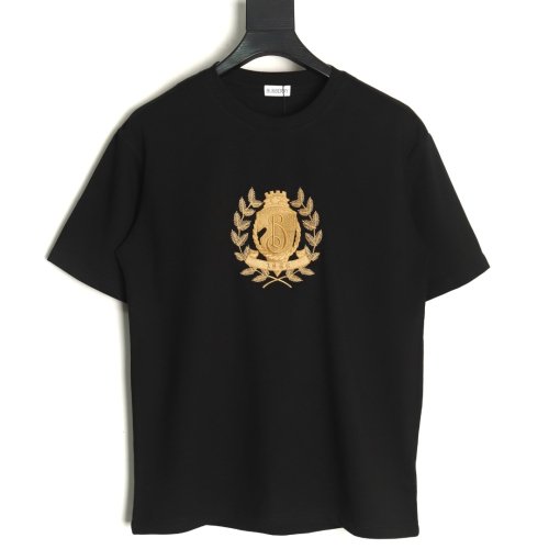 Burberry Gold Leaf Logo Short Sleeve T-Shirt TSK1,Burberry