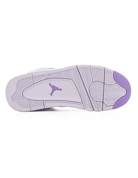 Custom Air Jordan 4 Retro White Purple  with high quality,best top AIR JORDAN 4