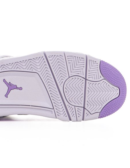 Custom Air Jordan 4 Retro White Purple  with high quality,best top AIR JORDAN 4
