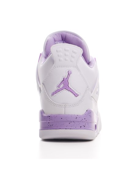 Custom Air Jordan 4 Retro White Purple  with high quality,best top AIR JORDAN 4
