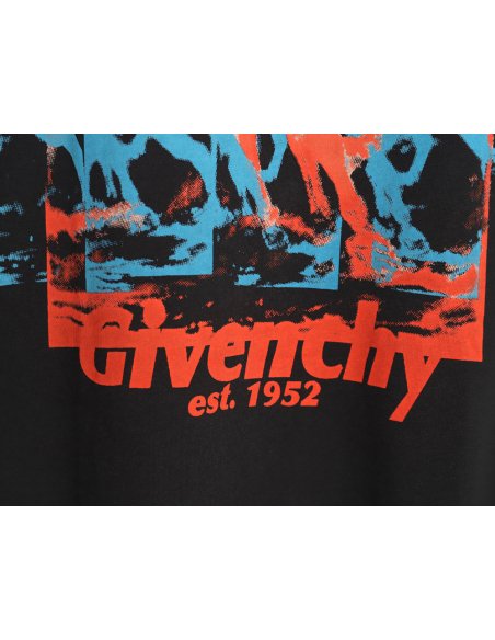 Givenchy 24SS horse print short-sleeved T-shirt TSK1,Givenchy