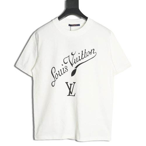 Louis Vuitton signature logo print short-sleeved T-shirt,Louis Vuitton