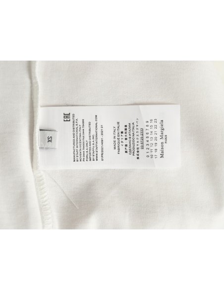 Maison Margiela double m print short-sleeved T-shirt,MAISON MARGIELA