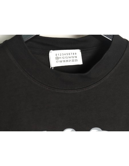 Maison Margiela double m print short-sleeved T-shirt TSK1,MAISON MARGIELA