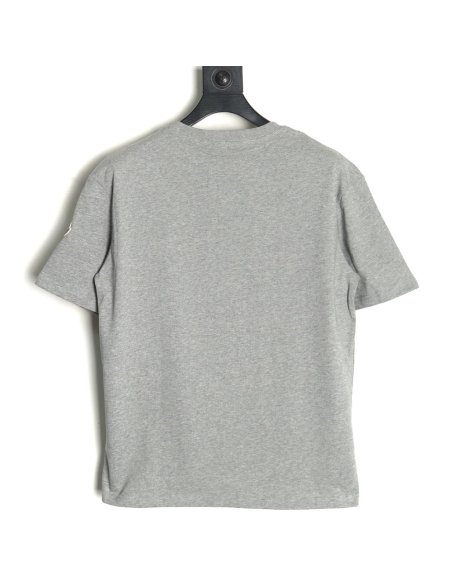 Moncler embroidered letter jacquard short-sleeved T-shirt,Moncler