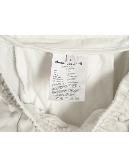 Alexander Wang washed printed casual trousers,Alexander Wang
