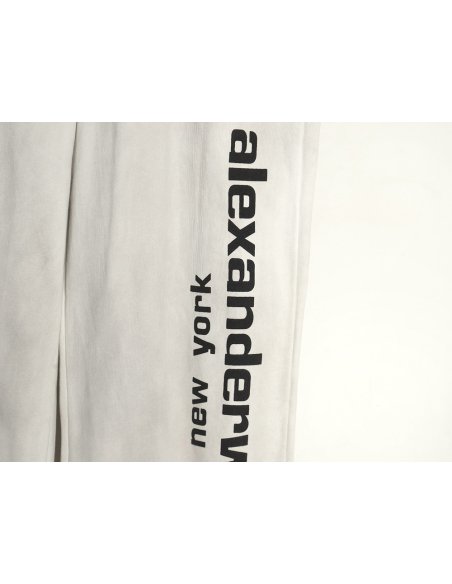 Alexander Wang washed printed casual trousers,Alexander Wang